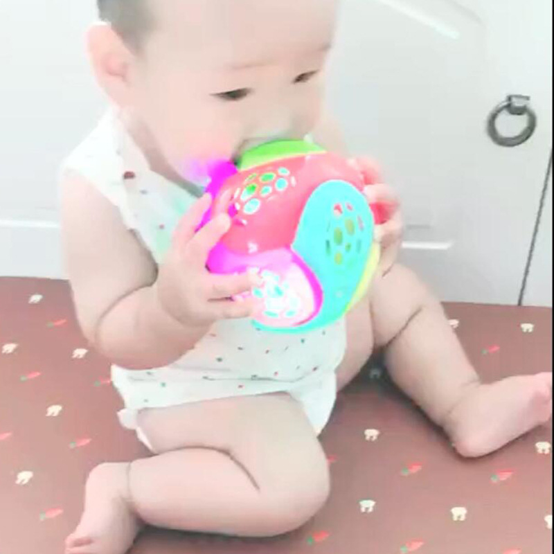 Regenbogen spleißen dance ball spielzeug flash musik dance ball DIY montage dance ball