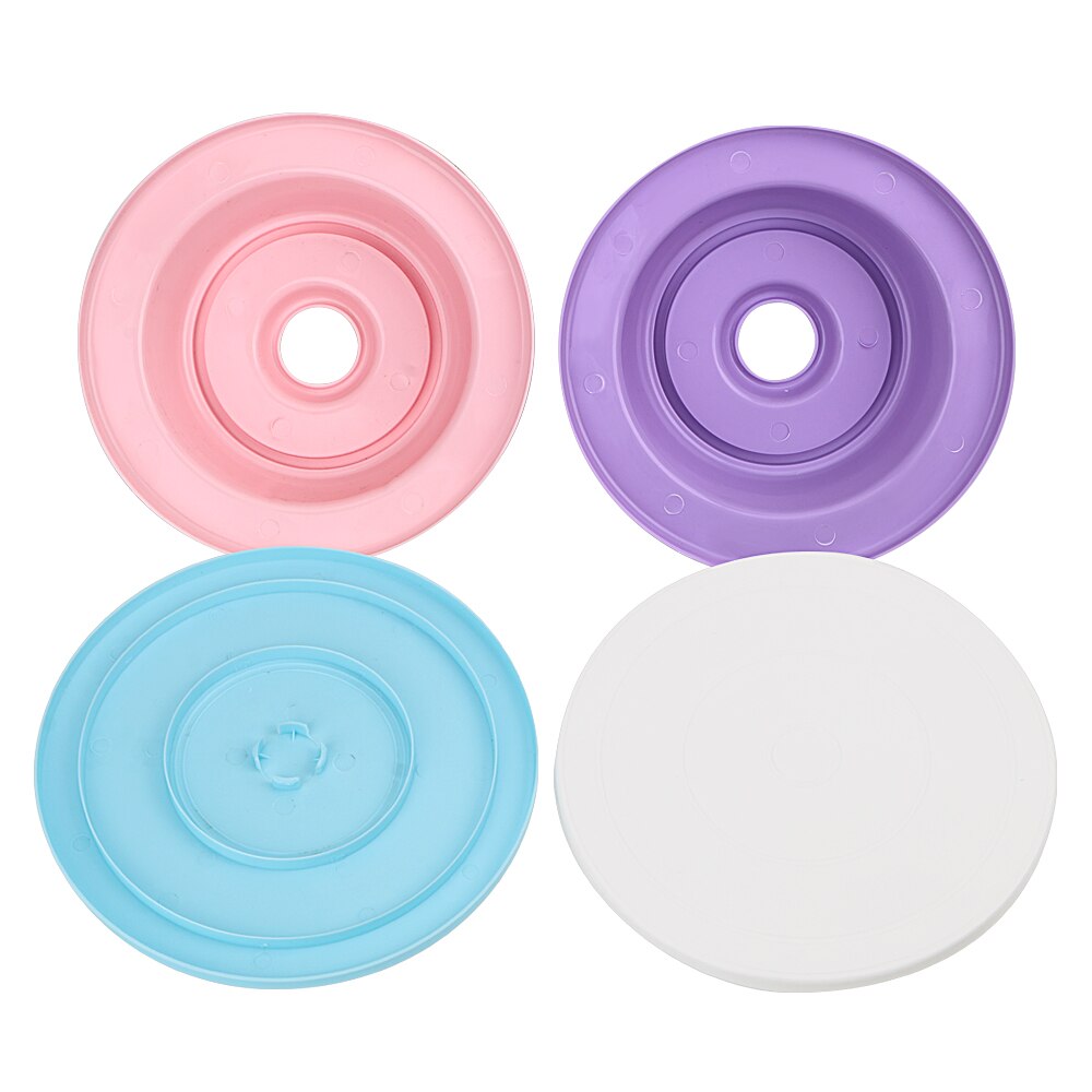 Rotating Cake Plate Round Cake Decorating Rotary Table Cake Swivel Base Turntable Stand Kitchen Baking Tool