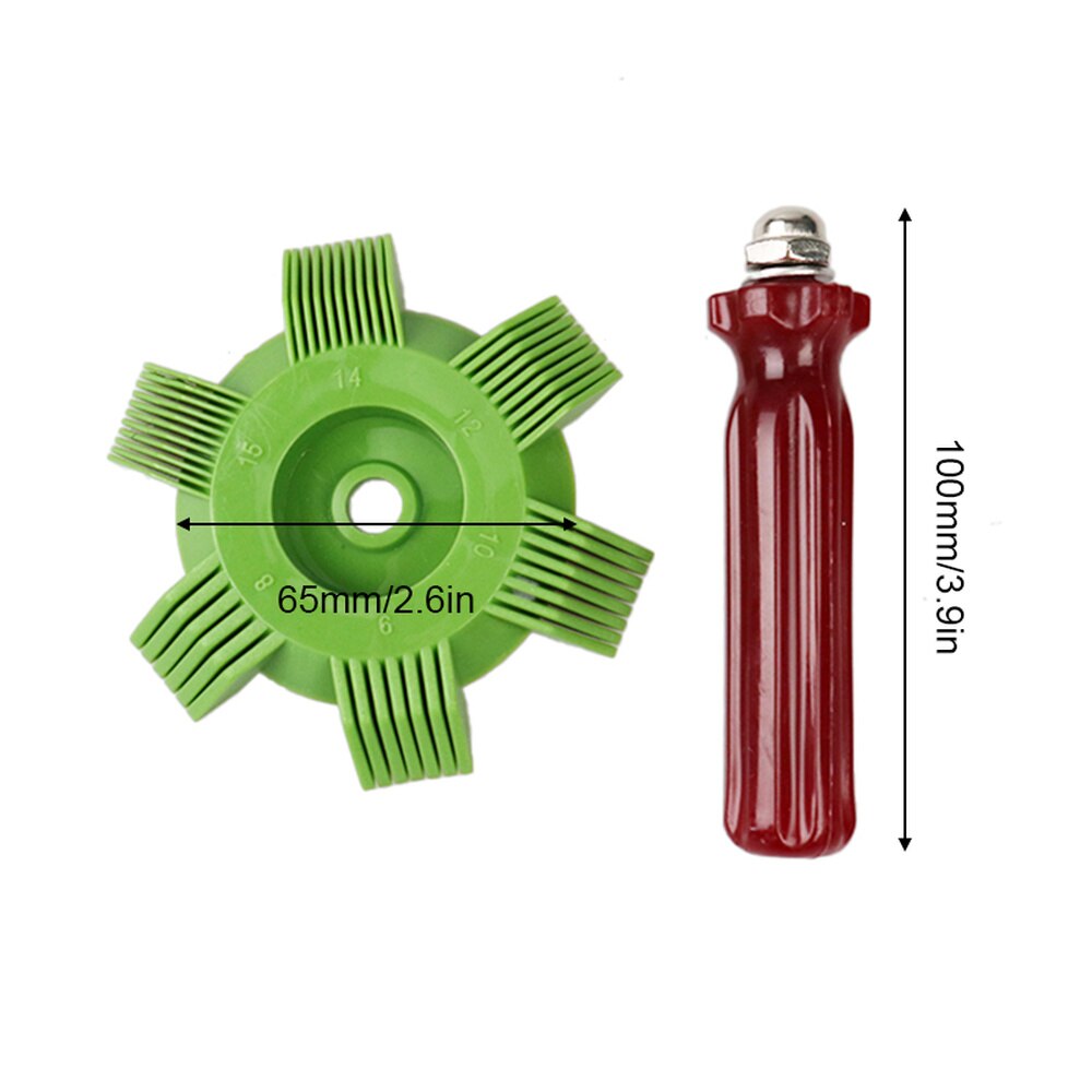 1 Pcs Radiator Condenser Evaporator Fin Straightener Coil Comb Universal Car A/C Plastic Auto Cooling System Repair Tools Kit