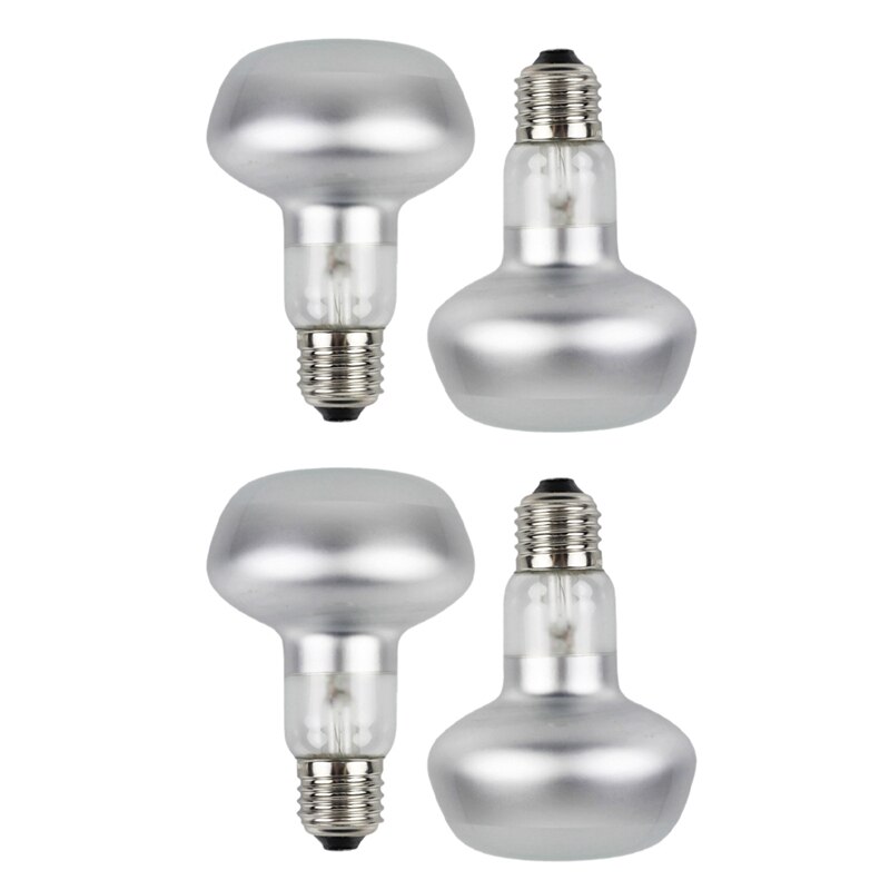 4 Pack 75W Reptiel Licht Uva Warmte Lamp Baardagaam Accessoires Voor Reptielen 220V: Default Title
