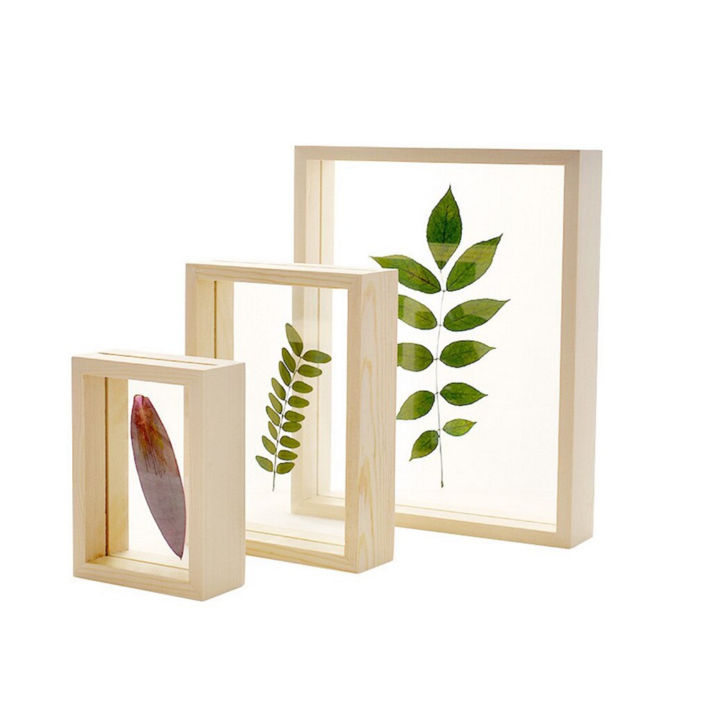 1 Piece Photo Frame Picture Poster Frame Transparent Wooden Home Display Decoration Wall Decors