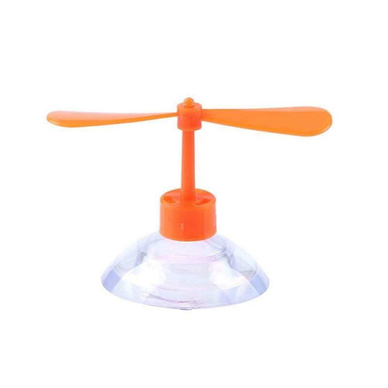 1 Uds., ventilador para casco de motocicleta, accesorios de decoración, ventosa, ventosa, hélice, diversión infantil, Libélula de Bambú: 06