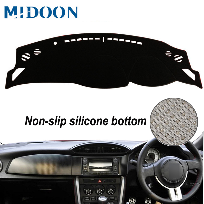 Midoon Voor Toyota FT86 GT86 Scion FR-S Subaru Brz Auto Styling Covers Dashmat Dash Mat Zonnescherm Dashboard Cover capt