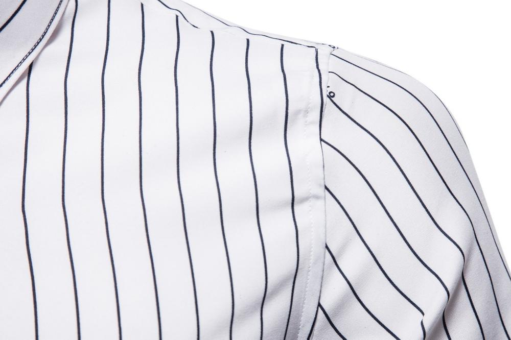 Skjorter mænd sommer kortærmet afslappet farve herreskjorte bomuld herreskjorter