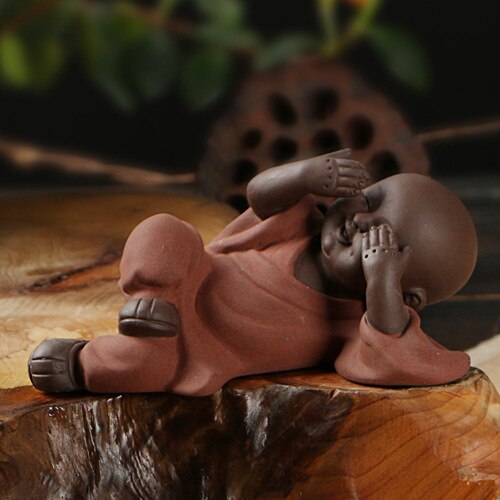 Yunshang fioletowy mała mnichów herbaty butiku dla zwierząt domowych herbata dla zwierząt domowych akcesoria robić herbaty wykwintne ręcznie ozdoby S: 2