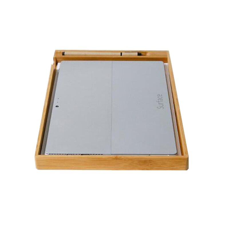 Environmental Wooden Clipboard A4 Writing Board Folder Clipboards Office Stationery Supplies Pen Notebook Holder