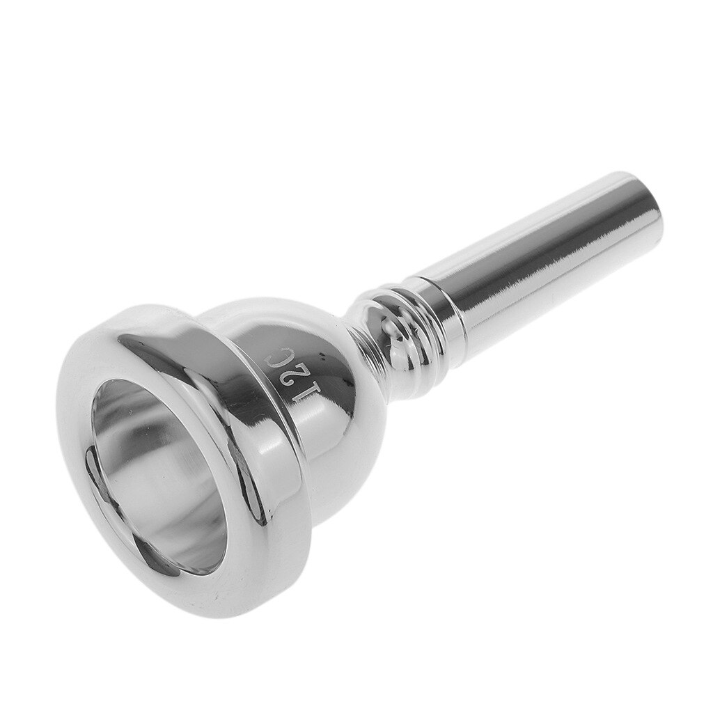 Embout de Trombone Alto 12C, haut de gamme, bouche en laiton, instrument de musique, accessoires: silver
