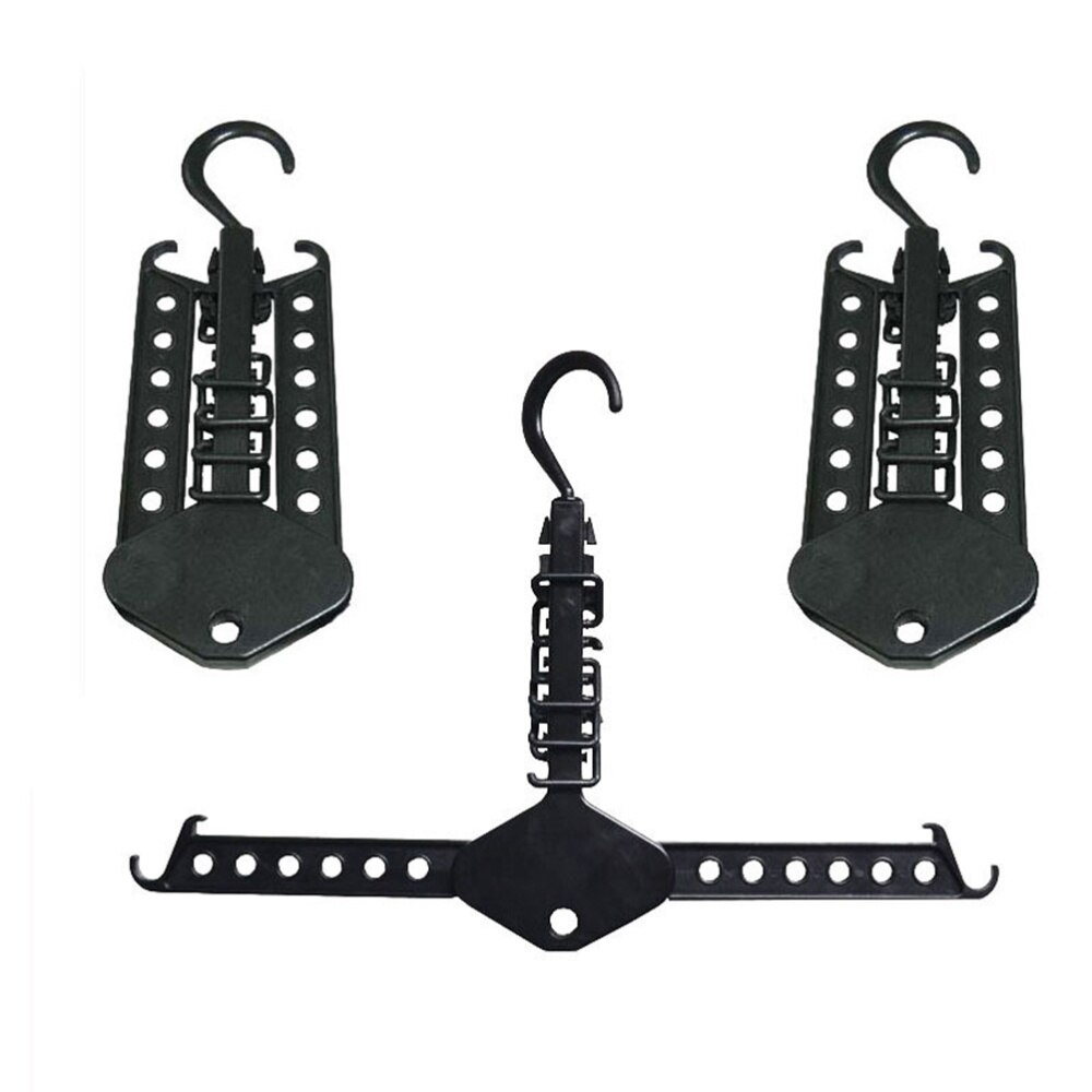 Multi-functional Folding Clothes Hanger Foldable Space Saving Hangers Hook Rack for Home Laundry Bedroom