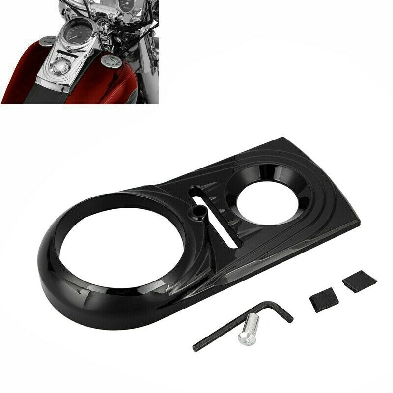 Motorfiets Dash Panel Insert Cover Trim Case Voor Softail Fatboy Fls Fxs Dyna 1993