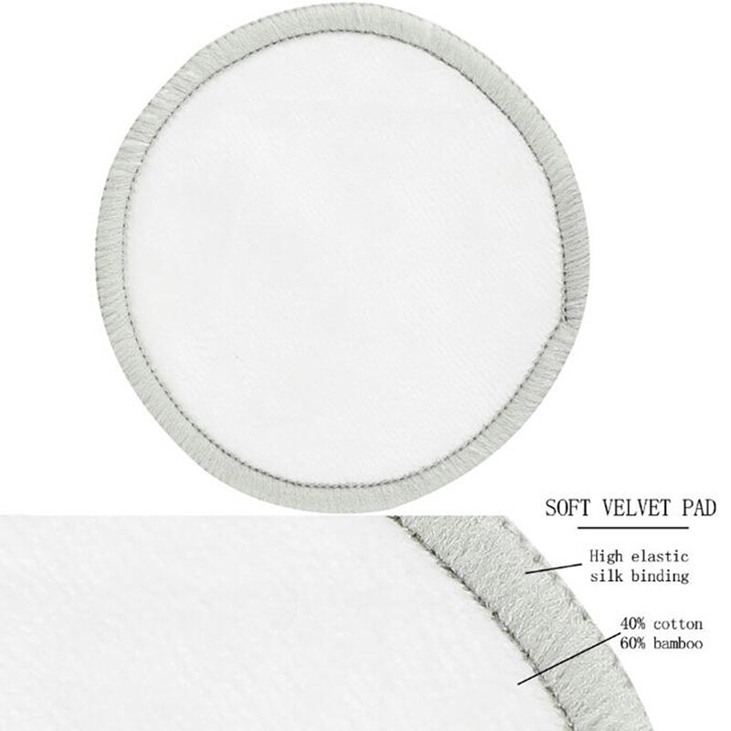 1Pcs Double Sided Makeup Sponge Soft Fiber Lazy Makeup Remover Puff Easy to Use Facial Wash Puff Beauty Make Up Remover Tools: WT