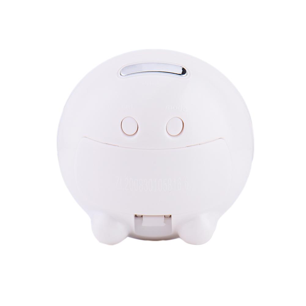 Mini Multifunctionele Digitale Alarm Klokken Bureau Tafel Transparant Klokken Met Luidspreker Led Licht Display