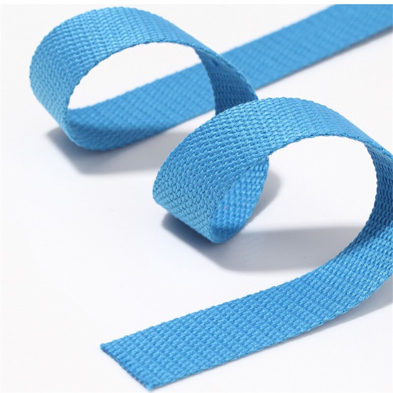 6M * 2.5 Cm Gekleurde Katoenen Dikke Vlakte Canvas Gordel Backpack Strap Bagage Accessoires Tas Maken Naaien Diy huisdier Aangelijnd