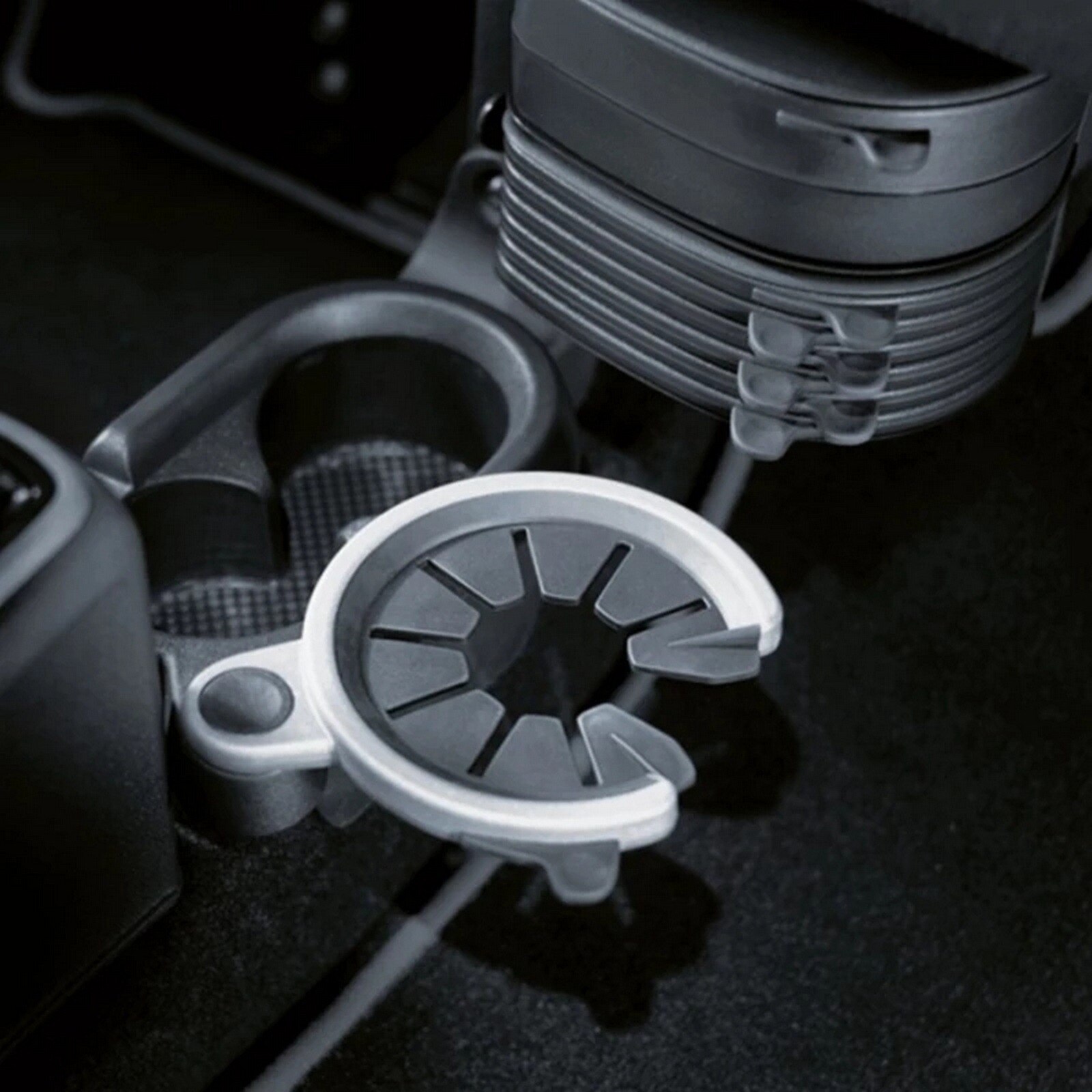 Portabicchieri Auto portabicchieri per Smart FORTWO 451 Central scatola portaoggetti centrale accessori interni Auto