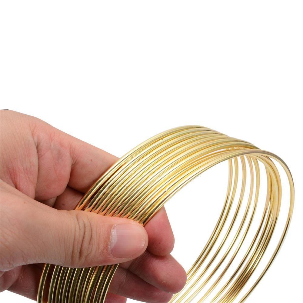 3mm Round Ring 10-40cm Metal Hoops Dreamcatcher Ring Iron Xmas Ornament Doll Hotel Home DIY Decorations Hanging