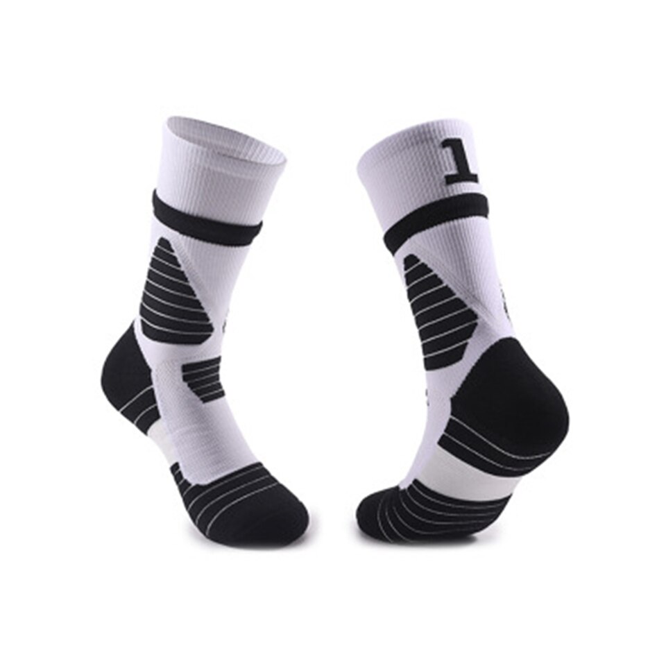 Calcetines deportivos de nailon para adultos, medias de ciclismo, fútbol, baloncesto, talla única: 2