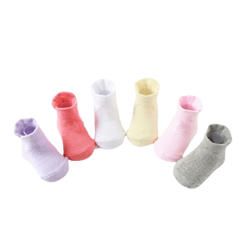Kids 6 Pairs Anti-Slip Non-Slip Sokjes Met Grips Voor Baby Peuter Meisjes Alle Seizoenen Katoen sokken