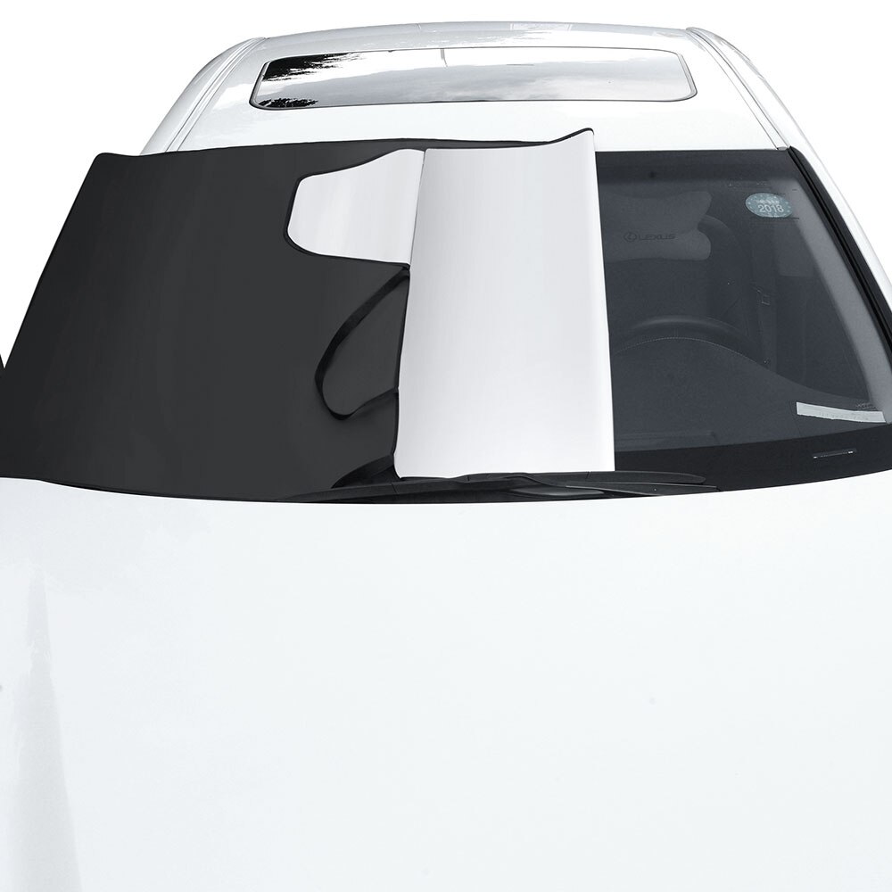 Vehemo Sneeuw Auto Zonneklep Voorruit Zonnescherm Zonnescherm Cover Block Cover Protector Voor Sneeuw Winter Auto Zonnescherm