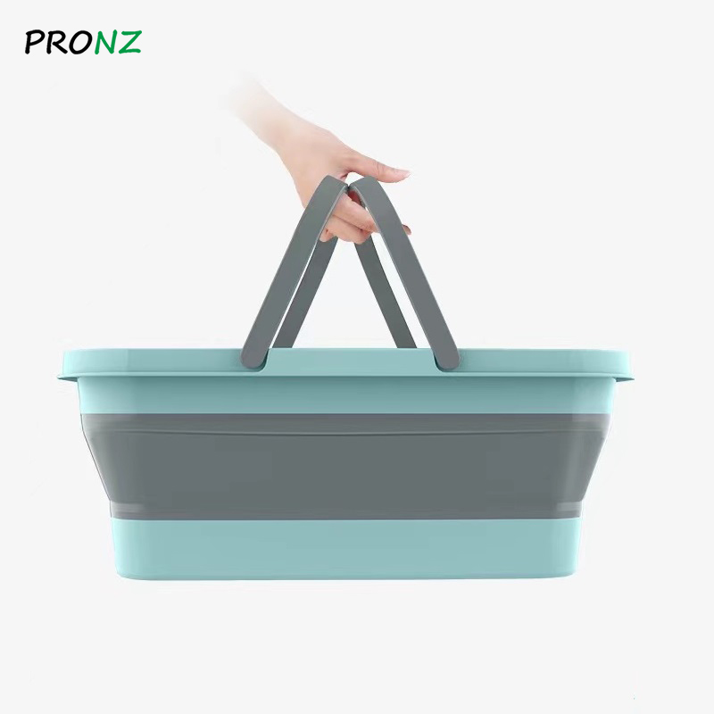 Portable Foldable Wash Basin Mop Bucket Collapsible Fishing Retractable Basin Camping Car Wash Bucket Home Ceaning Tool