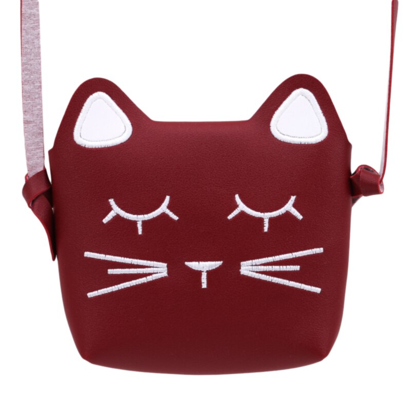 neue freundlicher Geldbörse Baby Katze Mini Schulter Tasche Niedliche Prinzessin Bote Taschen Faux Wildleder Kleine Taschen Für freundlicher Mädchen