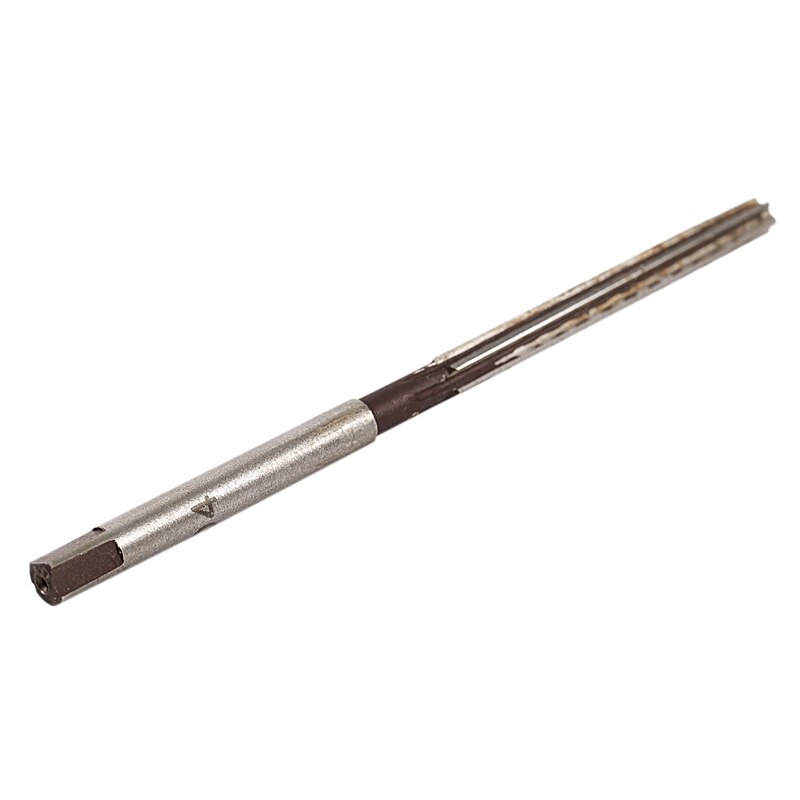 6 Flutes 4mm Cutting Diameter HSS Hand Reamer with 3Pcs 100mm 4Inch Grinding Pad Wool Polishing Disc