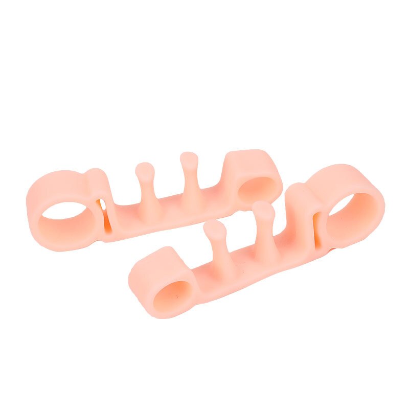 Corretor de joanete ortopédico, separador de dedos dos pés, alisador de hálux valgus, protetor de dedos espaçadores para cuidados com os pés, 6 peças = 3 pares: Brighten Skin