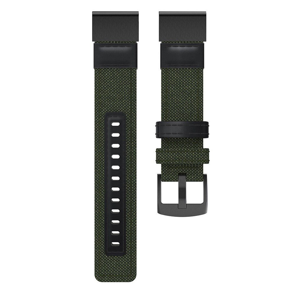 Voor Garmin Fenix 7X Smart Horloge Band 26Mm Nylon Quick Release Horlogeband Band Fenix 7 Fenix7 Horloge 22Mm easyfit Pols