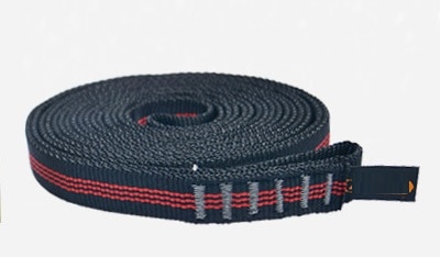 0.6--1.2M 20MM 2200KG Outdoor climbing downhill flat belt, rope protection resistant nylon flat band Yoga equipment
