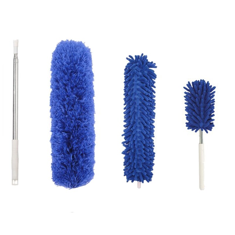 Reusable Microfiber Duster with Extension Pole,Reusable Bendable Duster Sets,for Cleaning Ceiling Fan,Ceiling,Furniture: Default Title