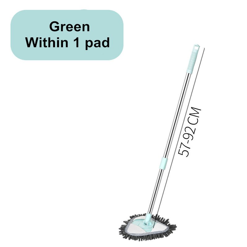 Duster Brush for Home Kitchen Product Mop Washing Floors The Wall and Ceiling Windows Clean Up Lightning Offers Dusters Wipe Off: Green within 1 pad