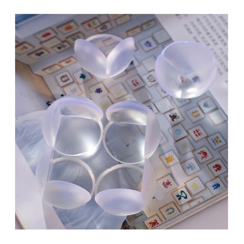 5 Stks/partij Baby Veiligheid Tafelrand Corner Protector Security Guard Baby Proof Accessoires Kids Kind Bescherming Veilig Ronde Cover