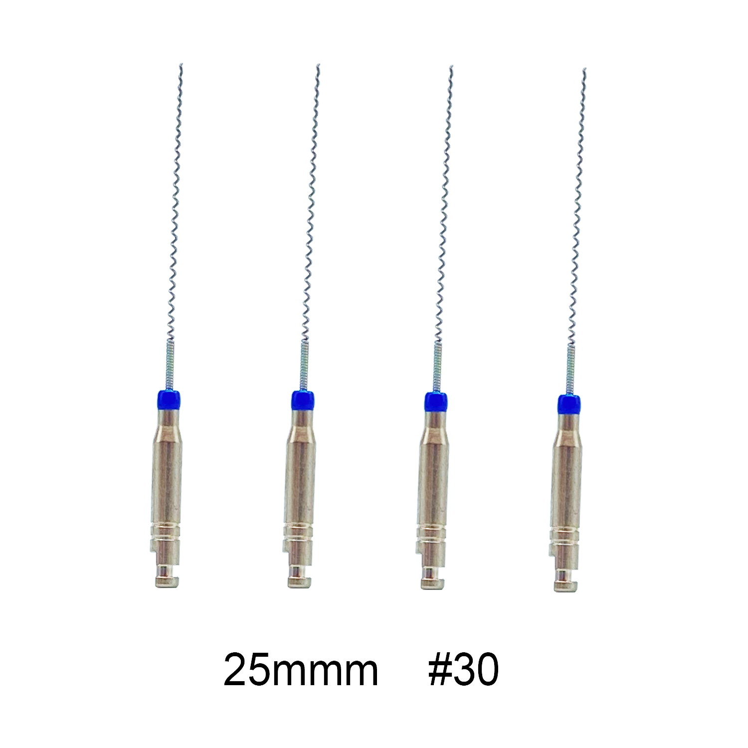 1 caja de soportes de pasta Dental, relleno de raíces Lentulo 21mm 25mm surtido # 25-40 Limas de endodoncia Instrumentos dentales Canal Espiral: YELLOW