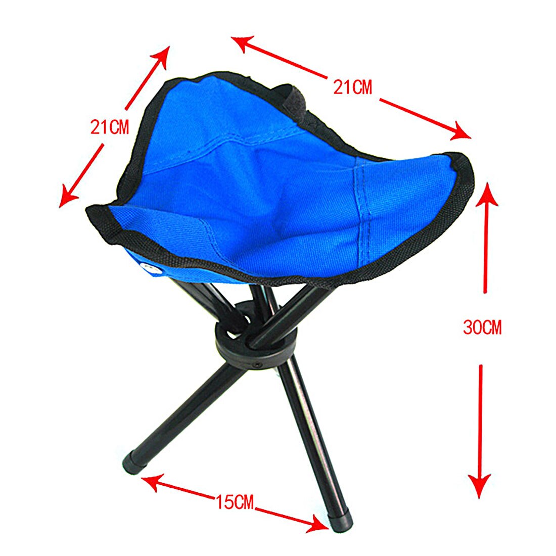 Traveling Camping Tripod Triangular Folding Stool Chair Foldable Fishing Chairs Portable Fishing Mate Fold chair