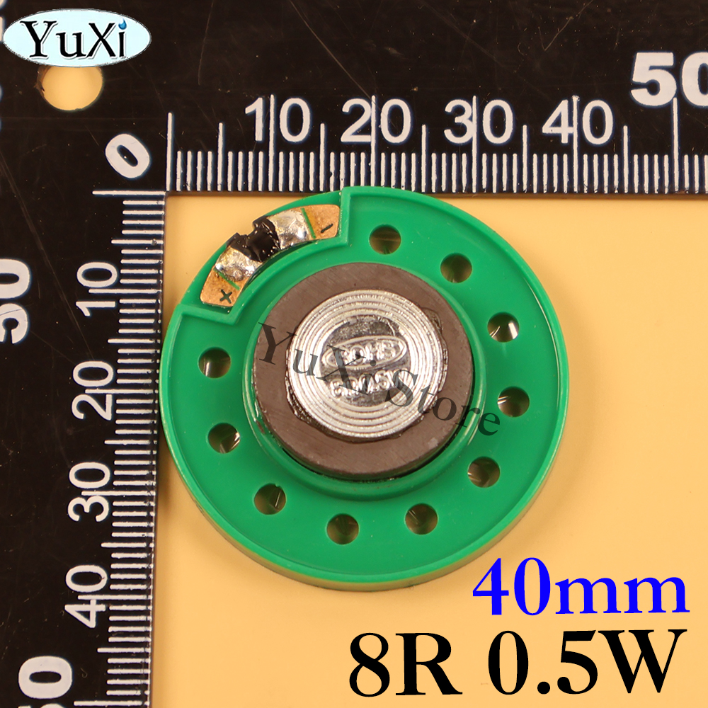 1pc hornhøjttalere 0.25w 0.5w 8r 16r 32r højttalerdiameter 20mm 21mm 23mm 27mm 29mm 36mm 40mm 8 ohm 16 ohm 32 ohm højttaler: Guld