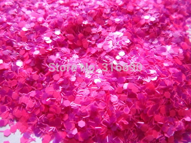 Solventbestendige Glitter Mix Ruwe Roze en Paars Glitter Mix