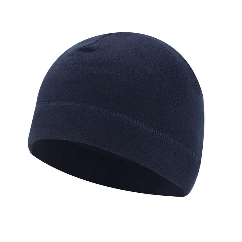 Sombrero de lana para deportes al aire libre, gorro de lana cálido a prueba de viento y frío para escalada de montaña, ciclismo, esquí, correr, Camping, Unisex: Navy