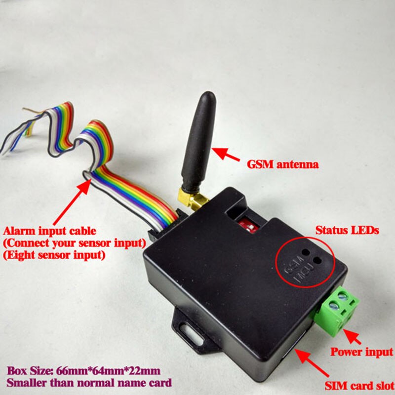 Smart hem säkerhet gsm larmsystem sms & ringa trådlöst larm  ga09