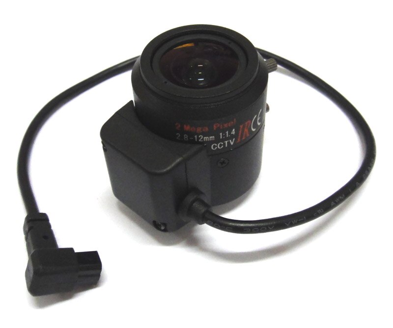 HD 2mp 2.8-12mm cctv lens IRIS Auto Focal CS Mount IR 1/2. 7 "1:1. 4 F1.4 voor IP Camera