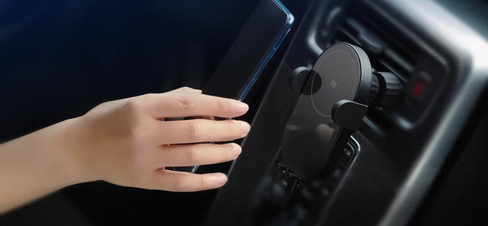 Xiaomi Mi 20W/10w Max Qi Wireless Car Charger Intelligent Infrared Sensor Fast Charging Double cooling Car Phone Holder for Mi 9