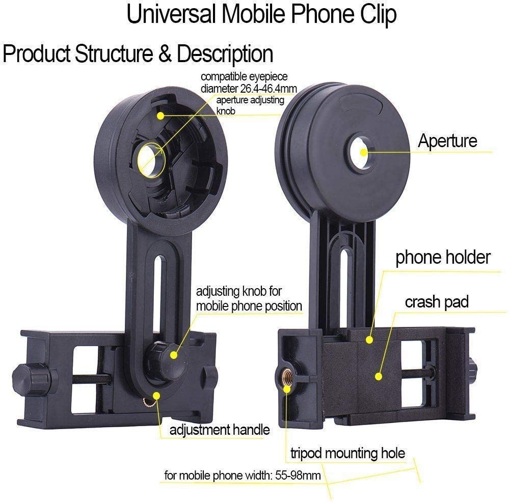 Schnell Fotografie Stehen Adapter Montieren Stecker für Teleskop Fernglas Monokulare Spek Mikroskop für iPhone Samsung