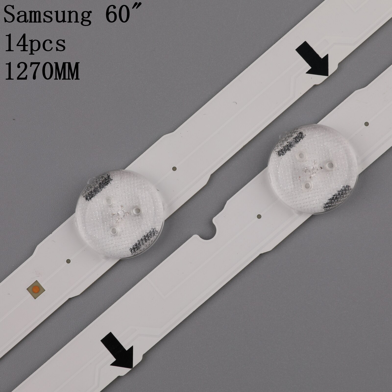 14 teile/satz LED-hintergrundbeleuchtung streifen für UE60H6250 UE60H6300 UE60H6200 UN60H6350 UE60H6270 UE60H6300 UE60J6240 D4GE-600DCA-R2 600DCB-R2