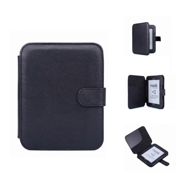 Beschermende Beschermen 6 inch Folio Flip Case Cover Skin voor Barnes &amp; Noble Nook 2 Touch ereader ebook Accessoires