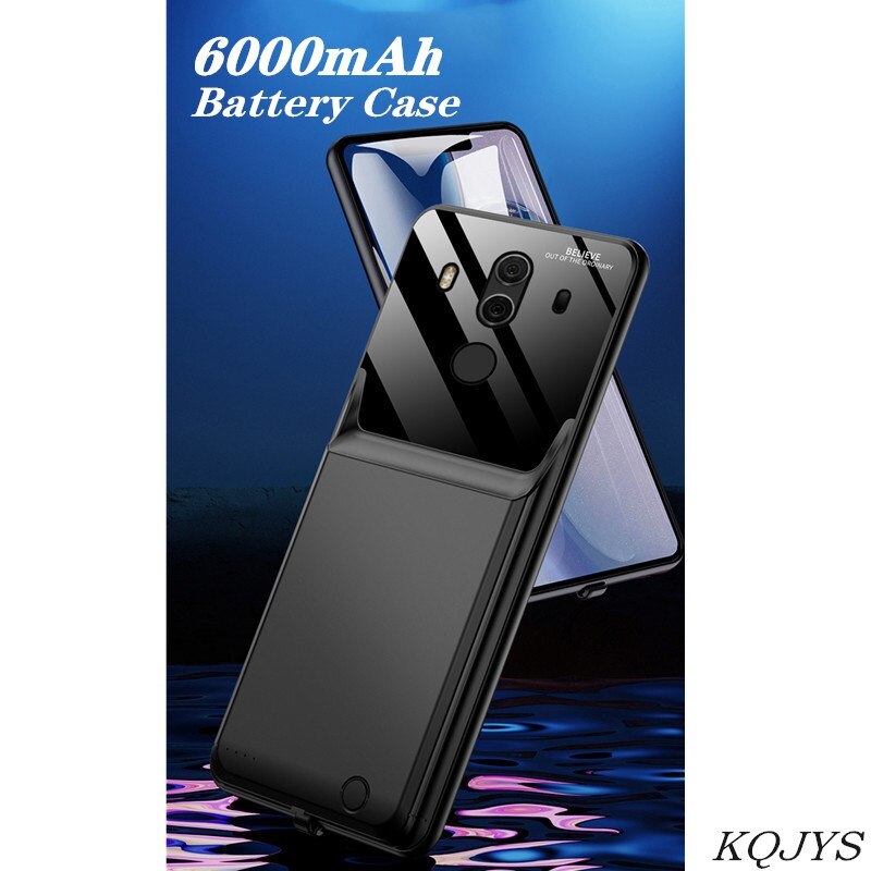 Kqjys 6000Mah Draagbare Batterij Oplader Case Voor Huawei Mate 10 Power Bank Power Case Opladen Cover Voor Mate 10 pro Batterij Case