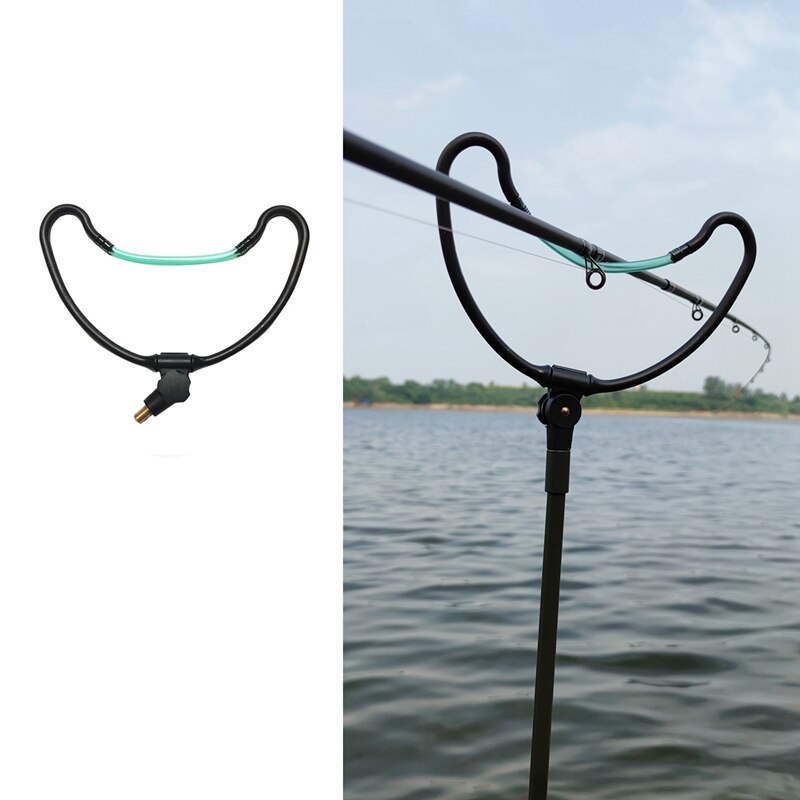 2Pack Carp Fishing Rod Holder Fishing Pole Pod Stand for Outdoor Carp Fish Feeder Fishing