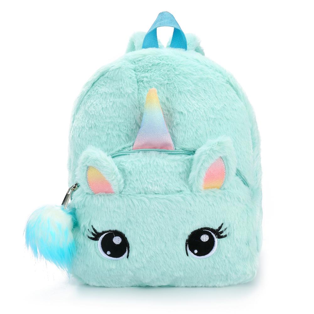 Eenhoorn / Unicorn tassen en rugzakjes om in te kleuren met textielstiften