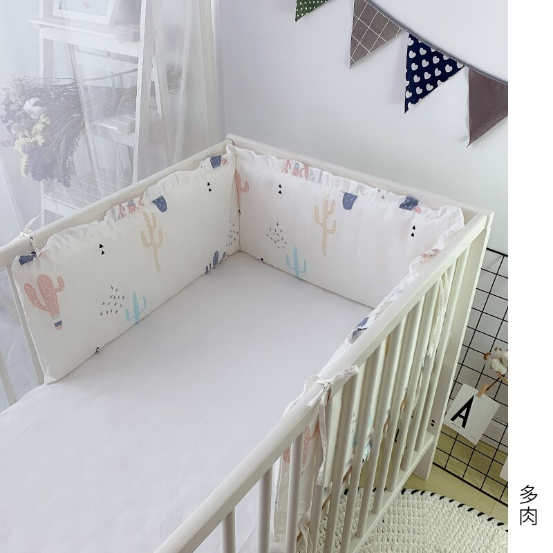 1 Pcs Baby Bed Protector Crib Bumper Crib Protector Kit De Berço Cot Bumper Room Decor 180 Cm Lengte 30cm Hoogte