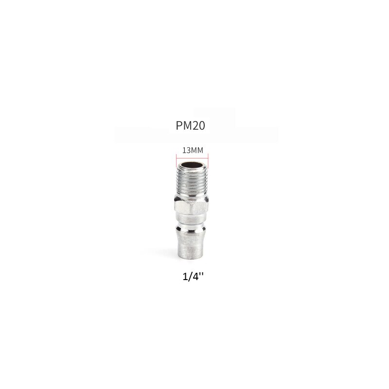 Raccord pneumatique Type C raccord rapide | Tuyau de compresseur d'air PP20/SP20/PF20/SF20/PH20/SH20/PM20/SM20, Coup: PM20