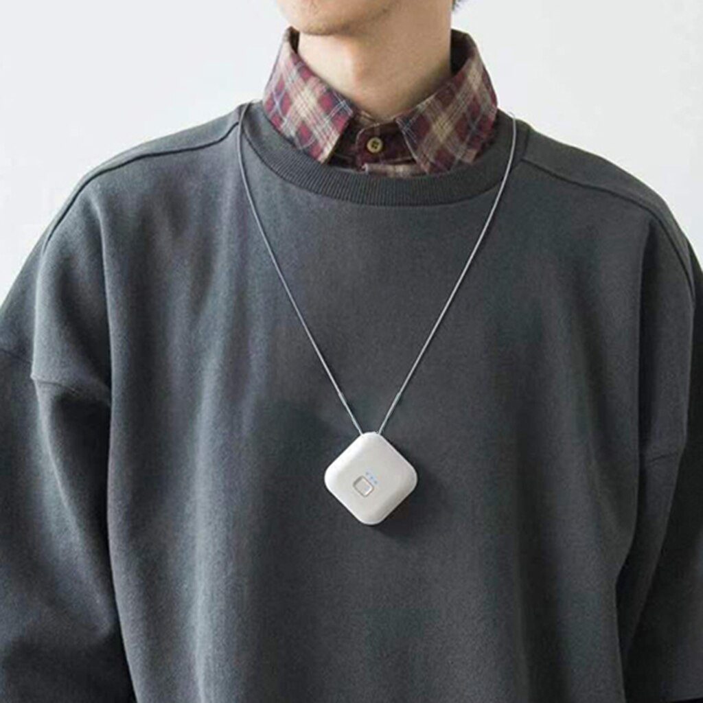 Cute Portable Wearable Air Purifier Lonizer Purifier Indoor Outdoor