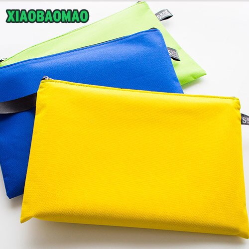 Bolsa A4 de tela Oxford para documentos, carpeta para documentos, papelería, B5 B8 A5, proveedores escolares, archivador Escolar