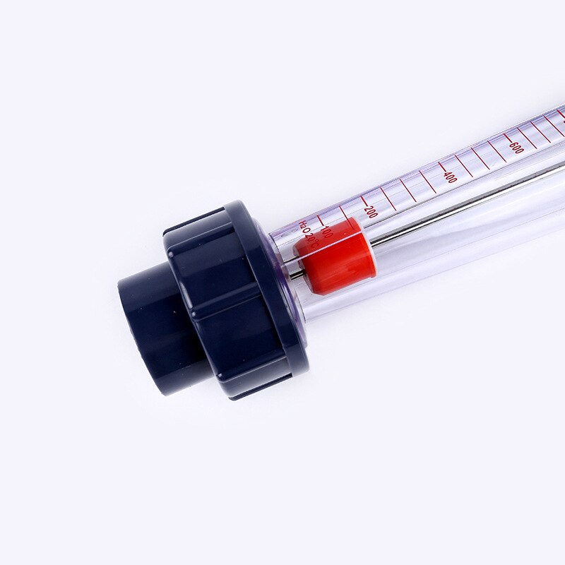 LZS Plastic 300-3000L/H DN25 Water Flow Meter Tube Water Rotameter Short Tube Liquid Measuring Tools Caudalimetro Agua
