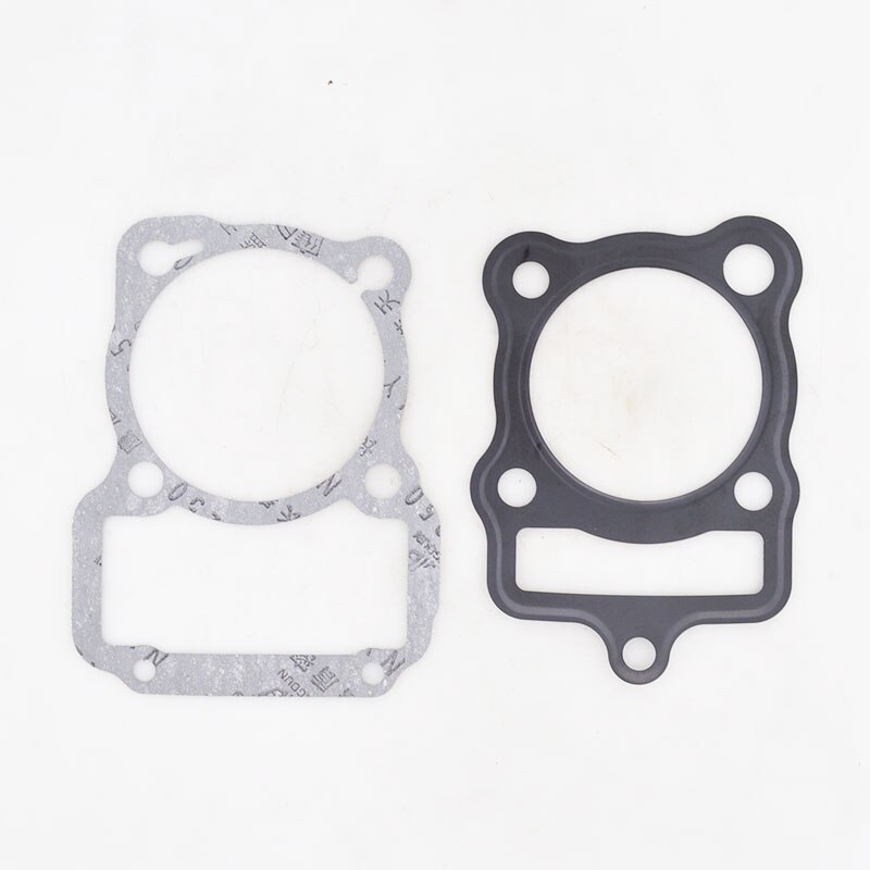 Motorcycle 63.5 mm Piston 15 mm Pin Ring Gasket Set Kit Assembly For CG200 CG 200 200cc Spare Parts: gasket set